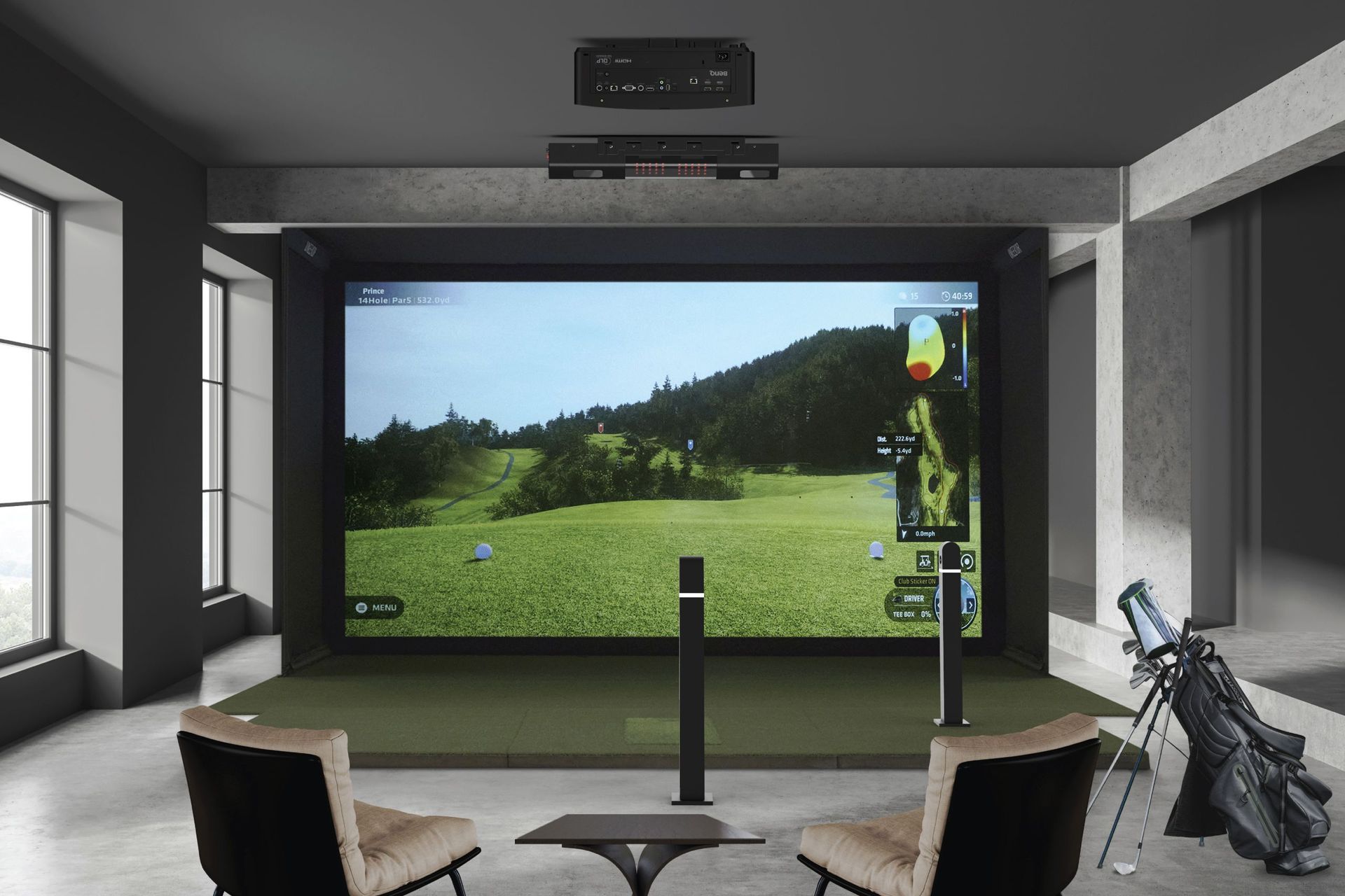 Golf Simulation Design & Installation | Louisville, Colorado