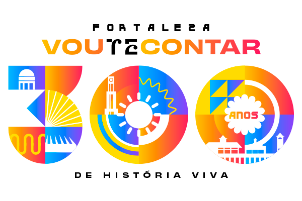 logo 300 anos fortaleza