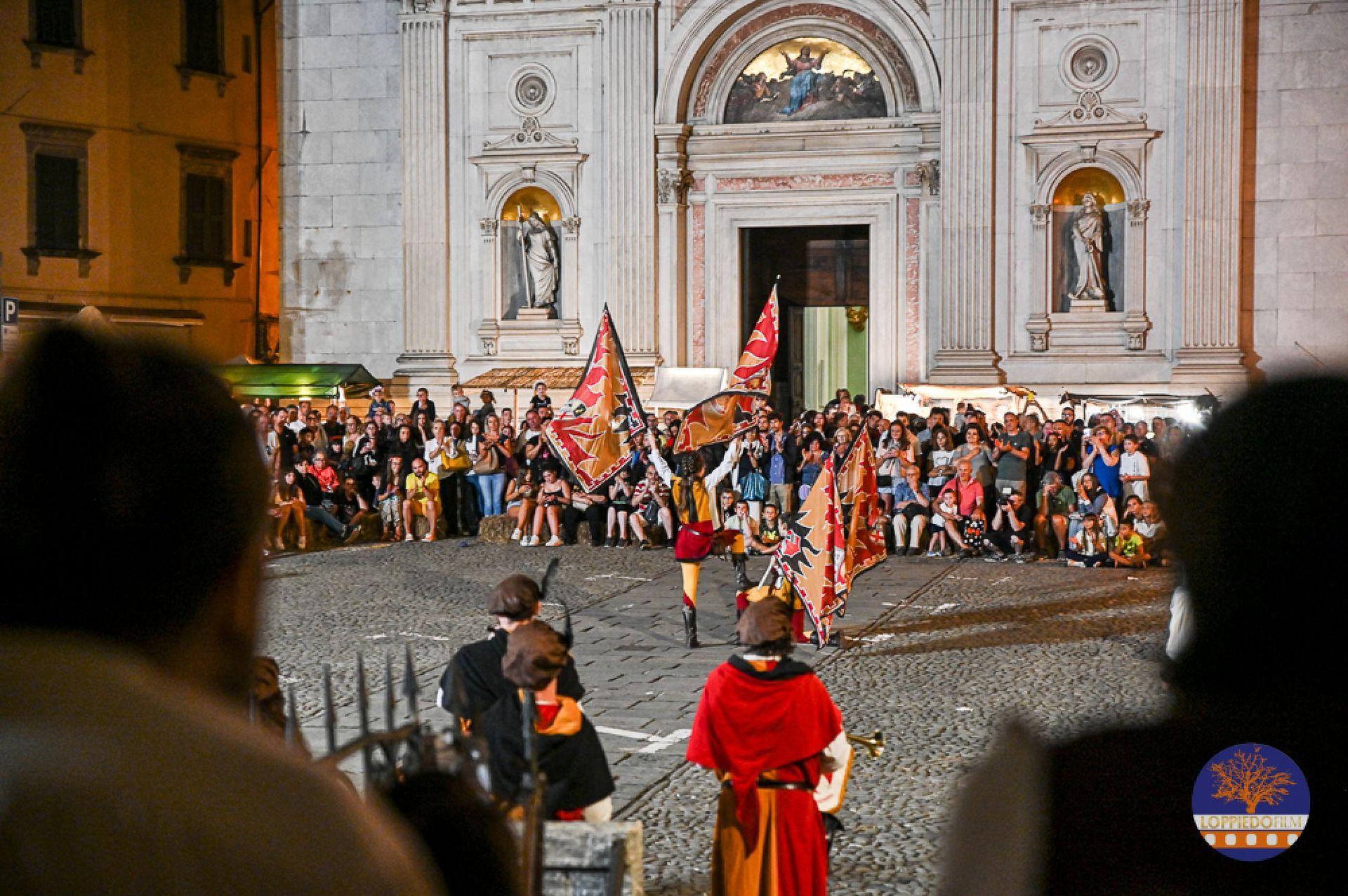Medievalis flag-wavers exhibition Pontremoli