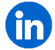 LinkedIn logo: white “in” on blue square with rounded corners