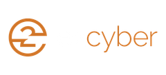 A logo for cyber with a circle and the word cyber