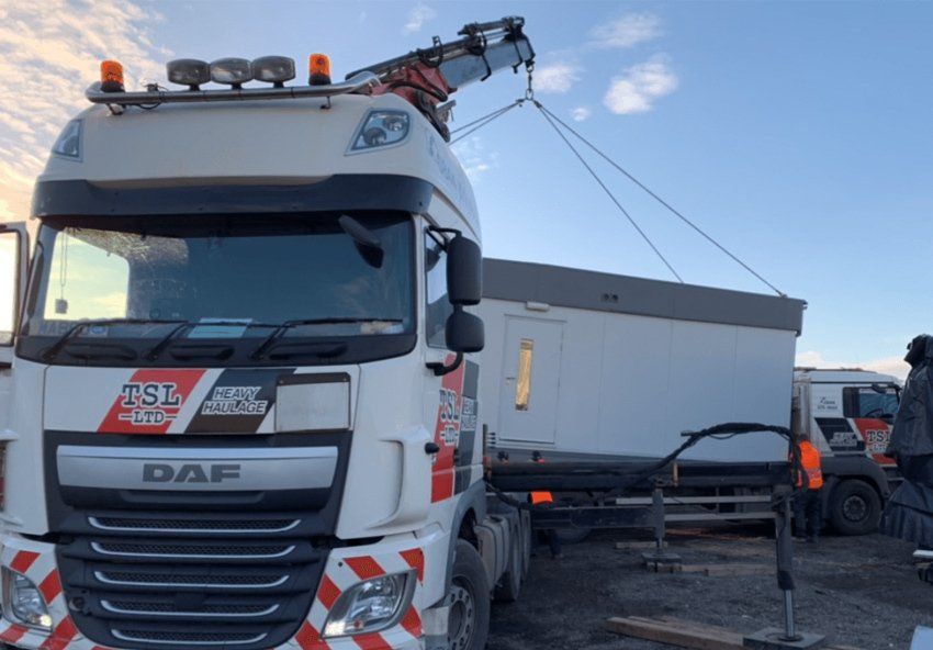 HIAB crane