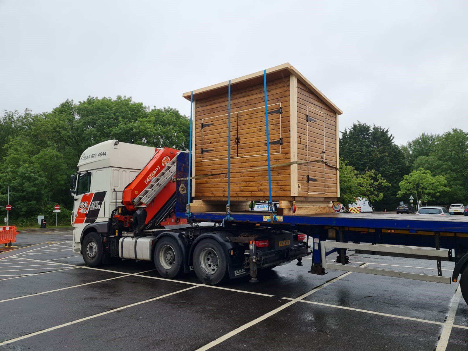 HIAB lorry