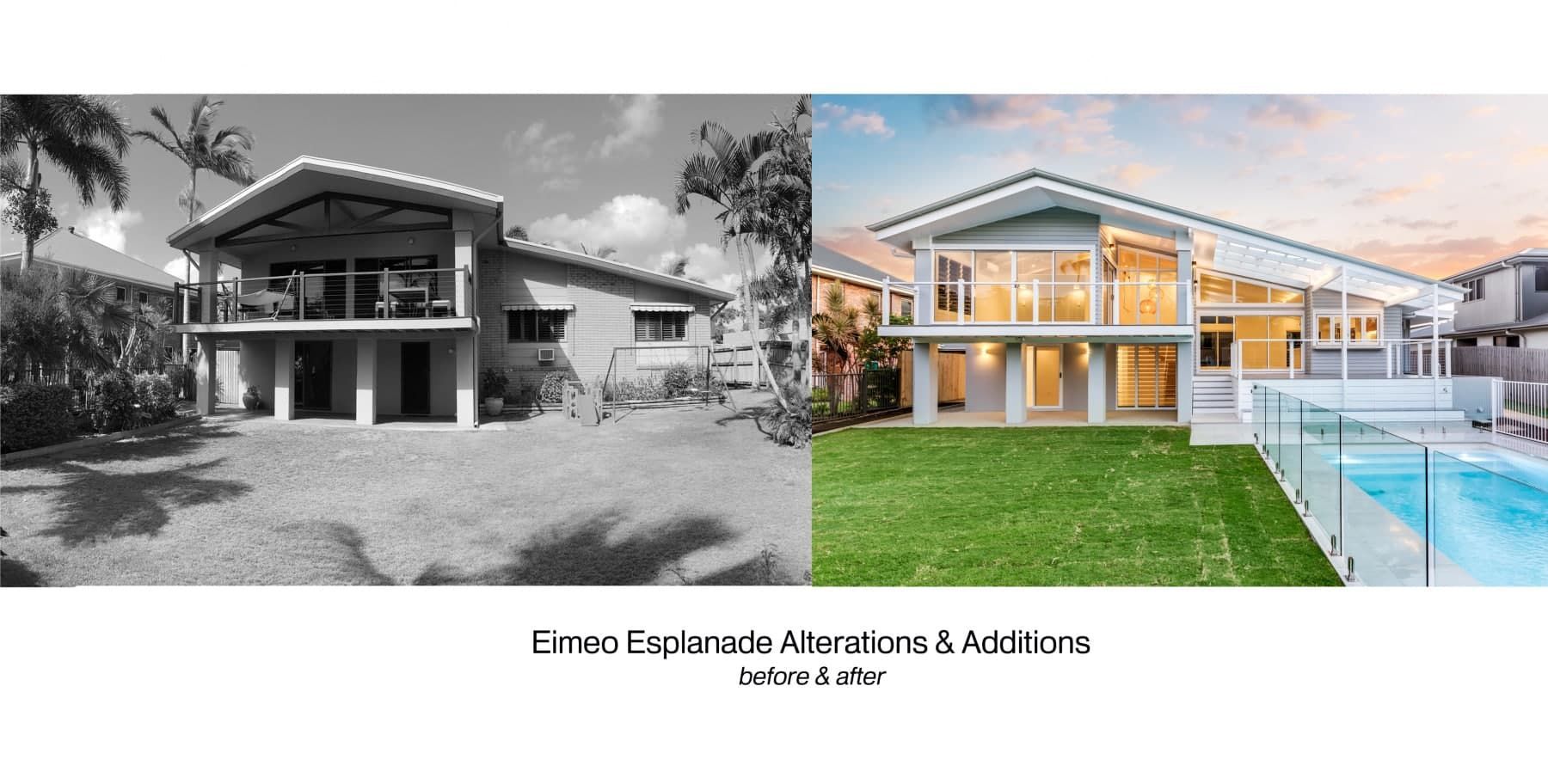Before and After of A Home Renovation — BOLD Architecture + Interior Design In Mackay, QLD