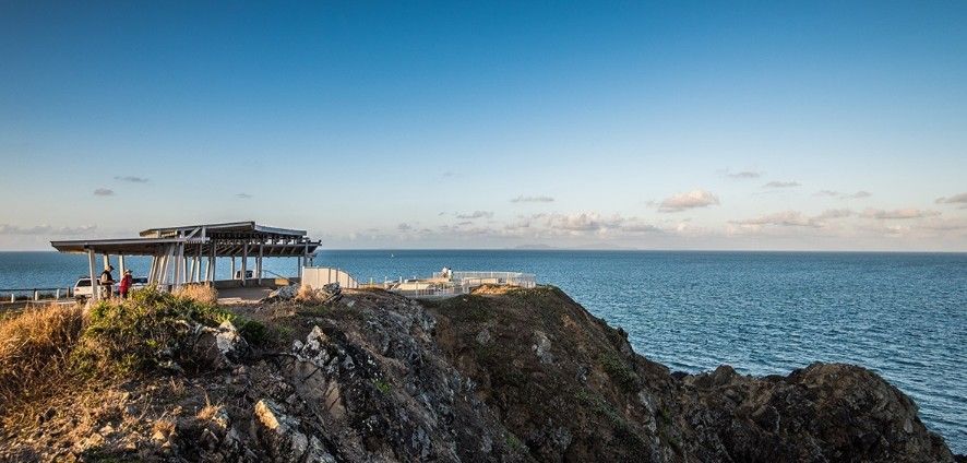A Coastal Pavilion Overlooks the Ocean on a Sunny Day — BOLD Architecture + Interior Design In Mackay, QLD