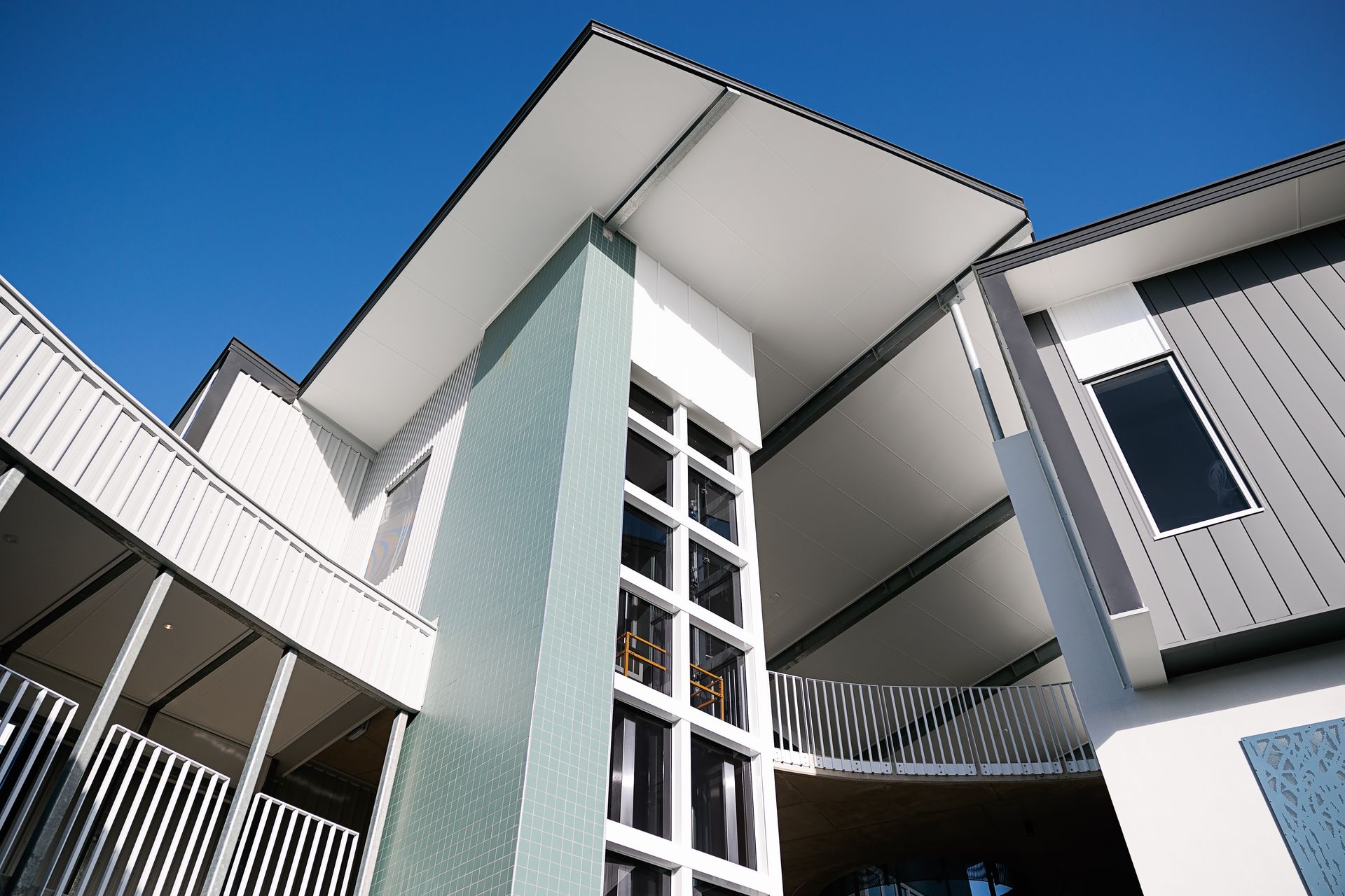 Modern Building With White and Gray Exterior — BOLD Architecture + Interior Design In Mackay, QLD