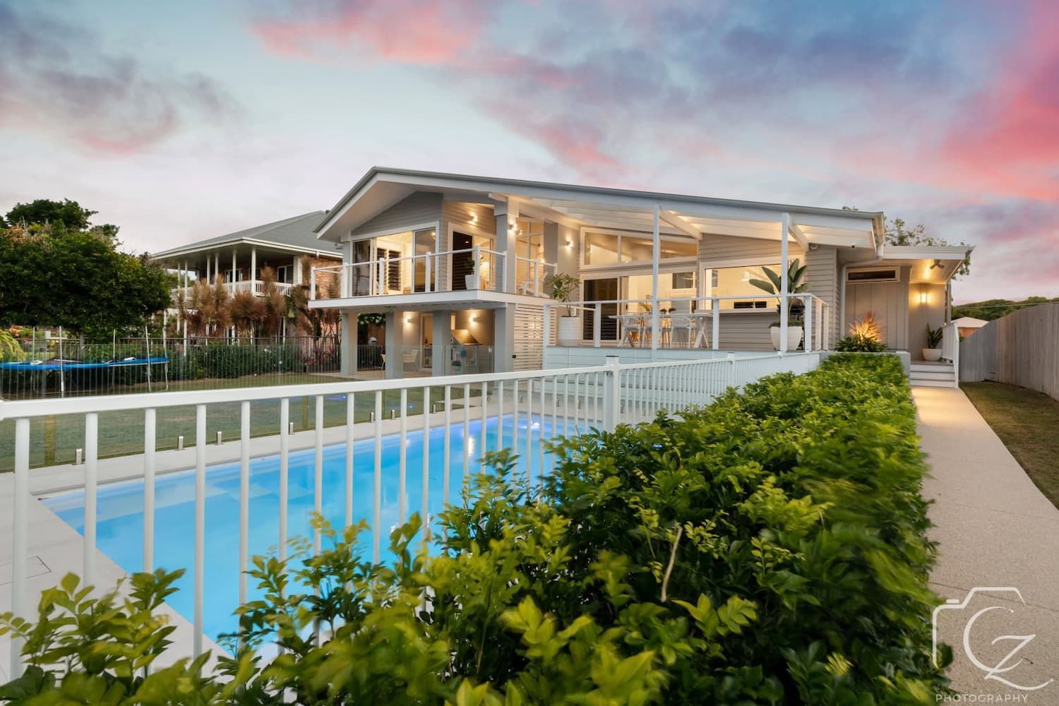 Modern House with Pool And Lush Greenery — BOLD Architecture + Interior Design In Mackay, QLD