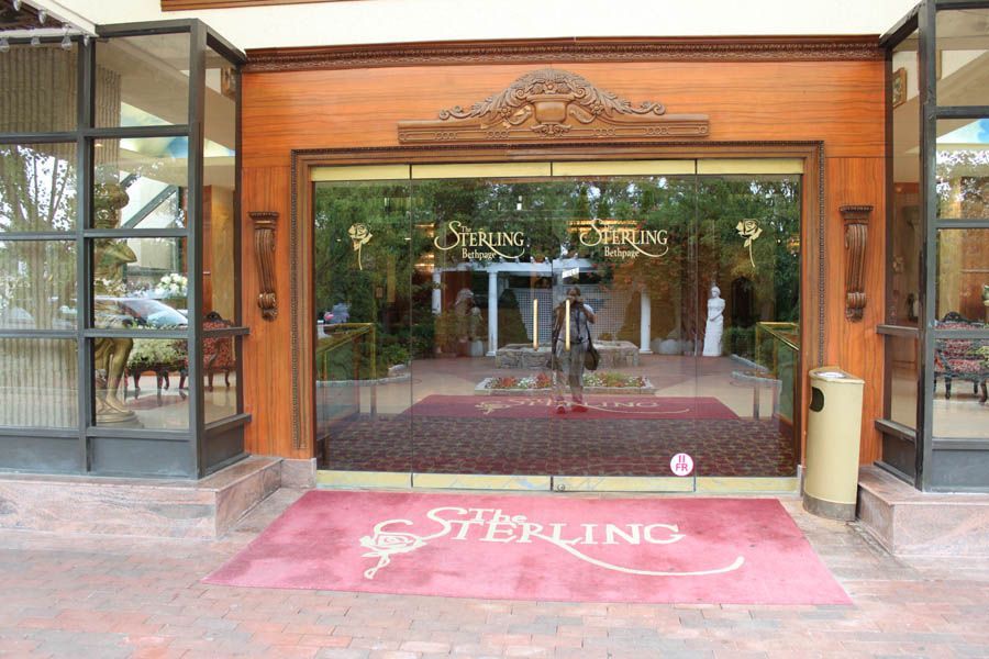 Entrance to 