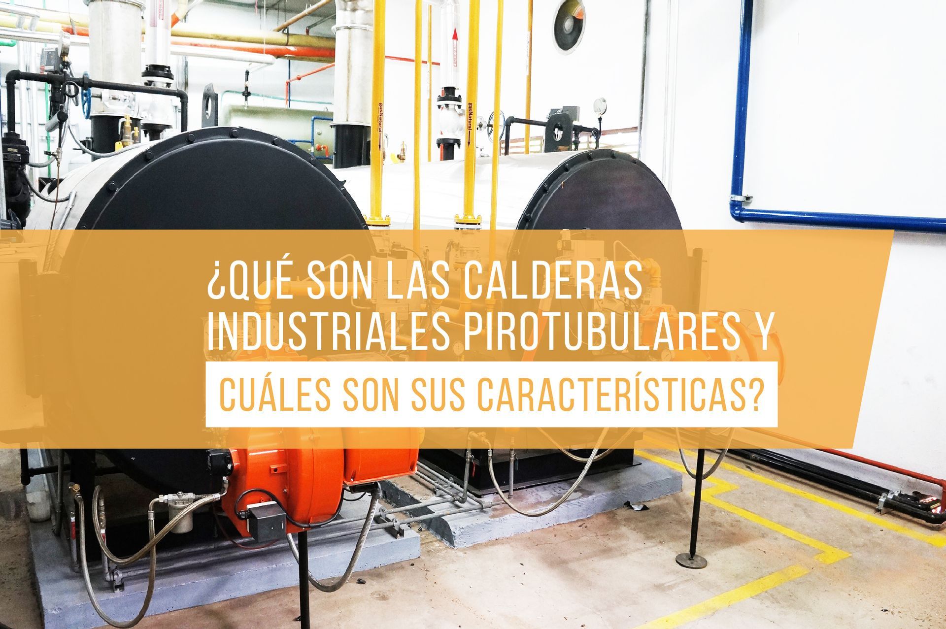 Calderas industriales pirotubulares