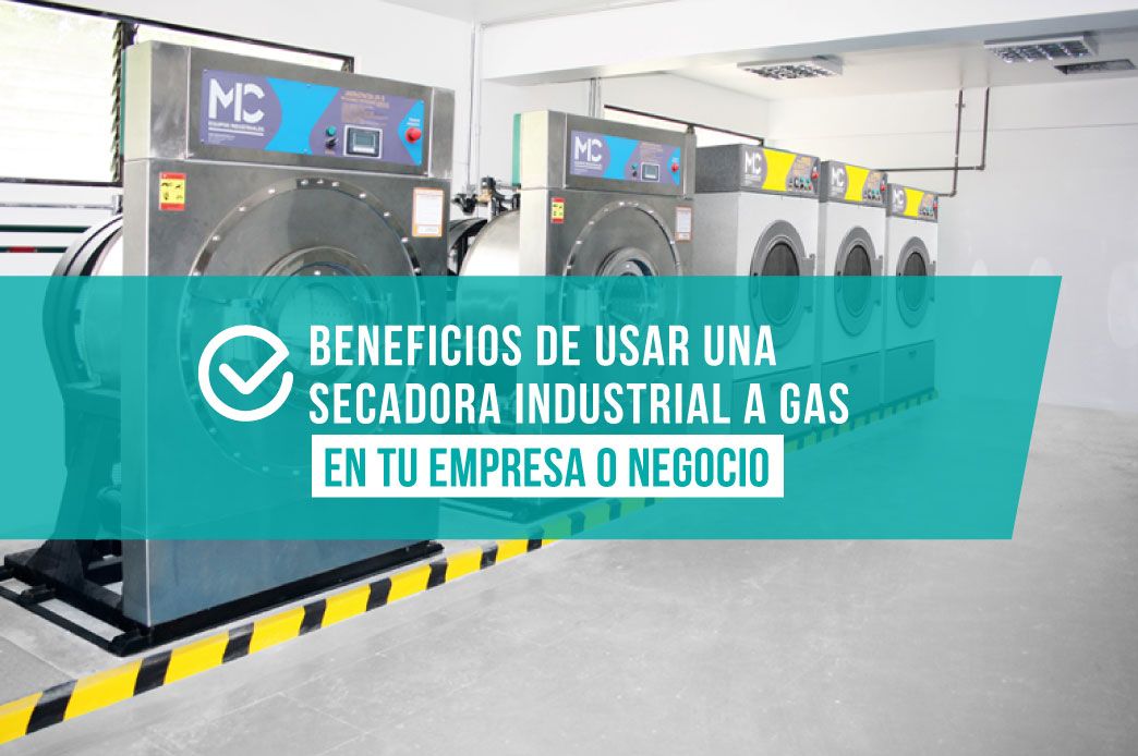Secadora industrial a gas