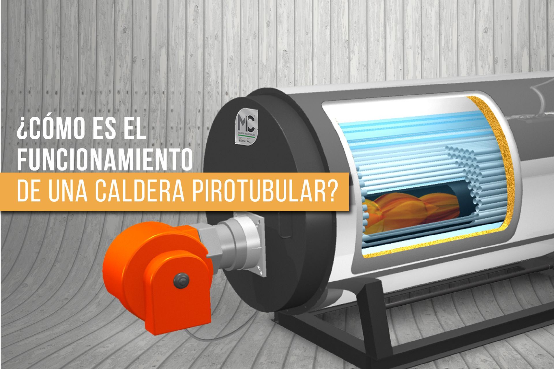 Funcionamiento caldera pirotubular