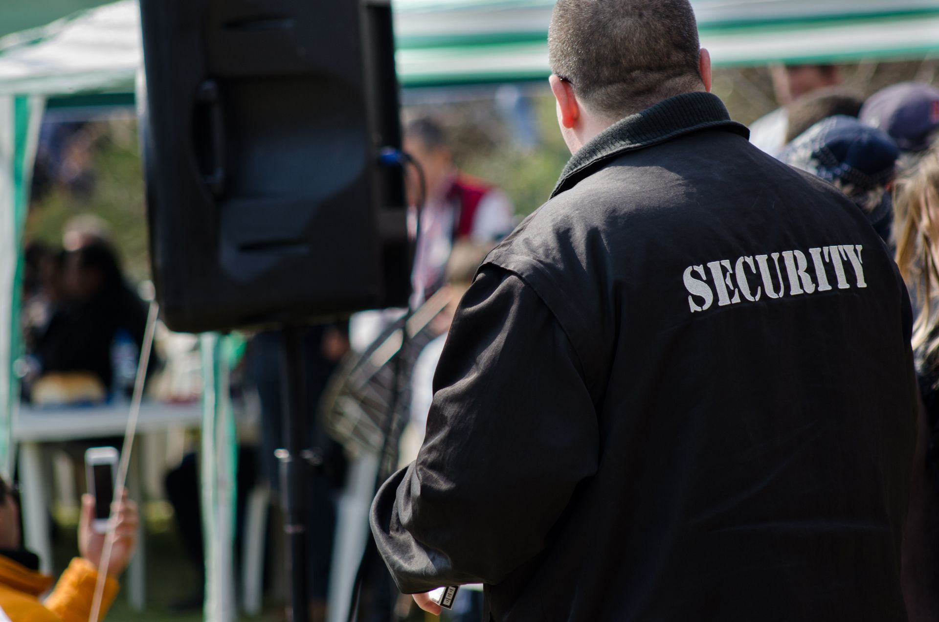 Security Guard at the Event