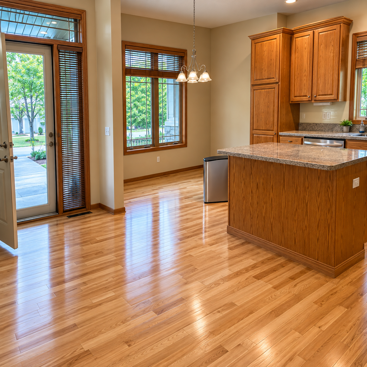 Laminate flooring installation in Andover MN by Pro Floors Inc