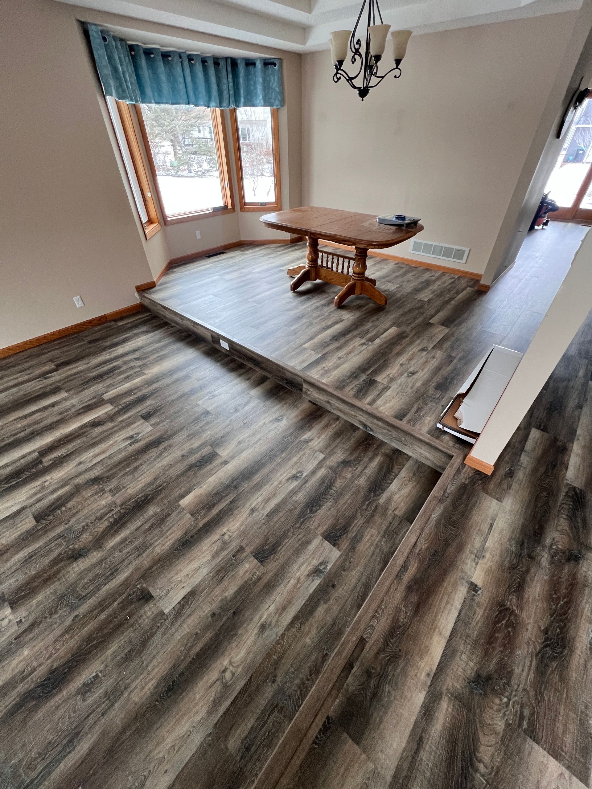 Luxury Viny Lvp Flooring install In Forest lake, MN