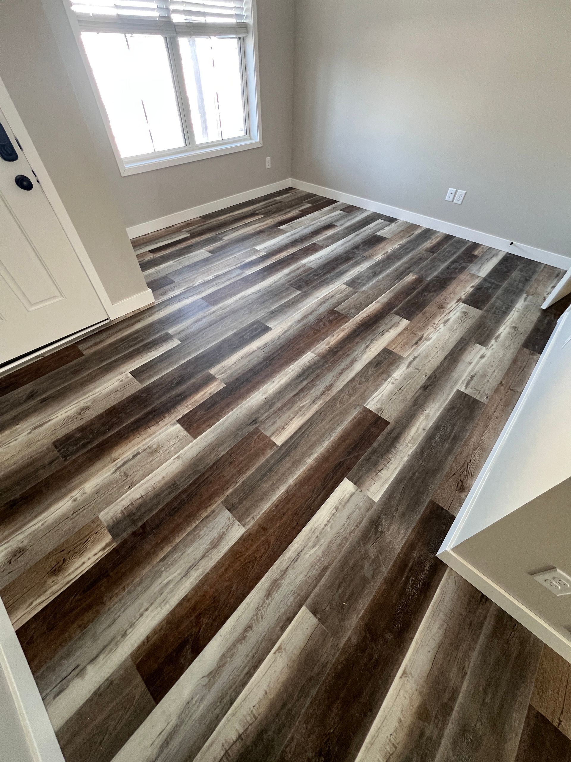 Laminate floor upgrade in Woodbury MN bedroom