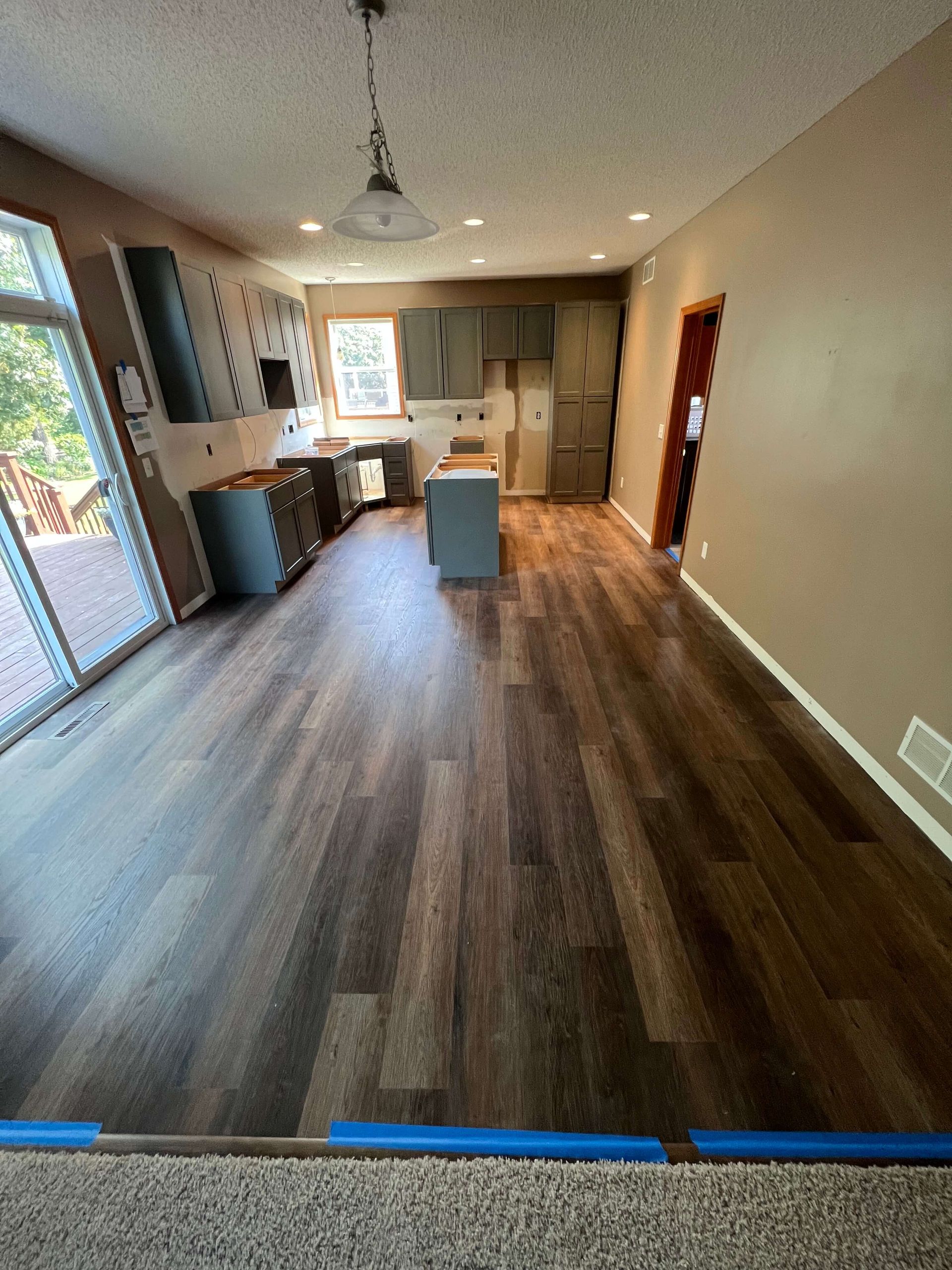 Lvp floorring installation in Andover
