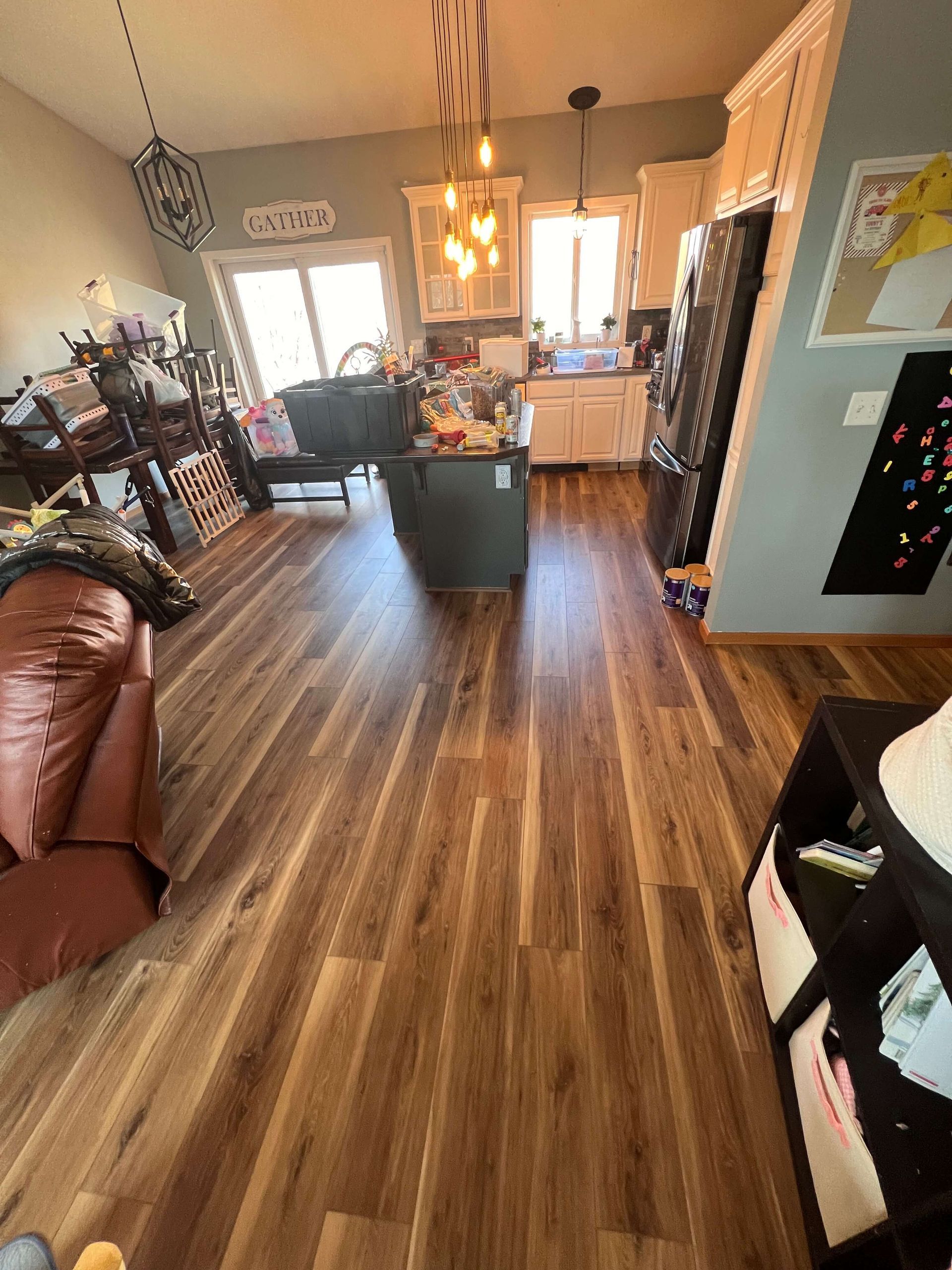 Pro Floors installation in Eden Prairie, MN