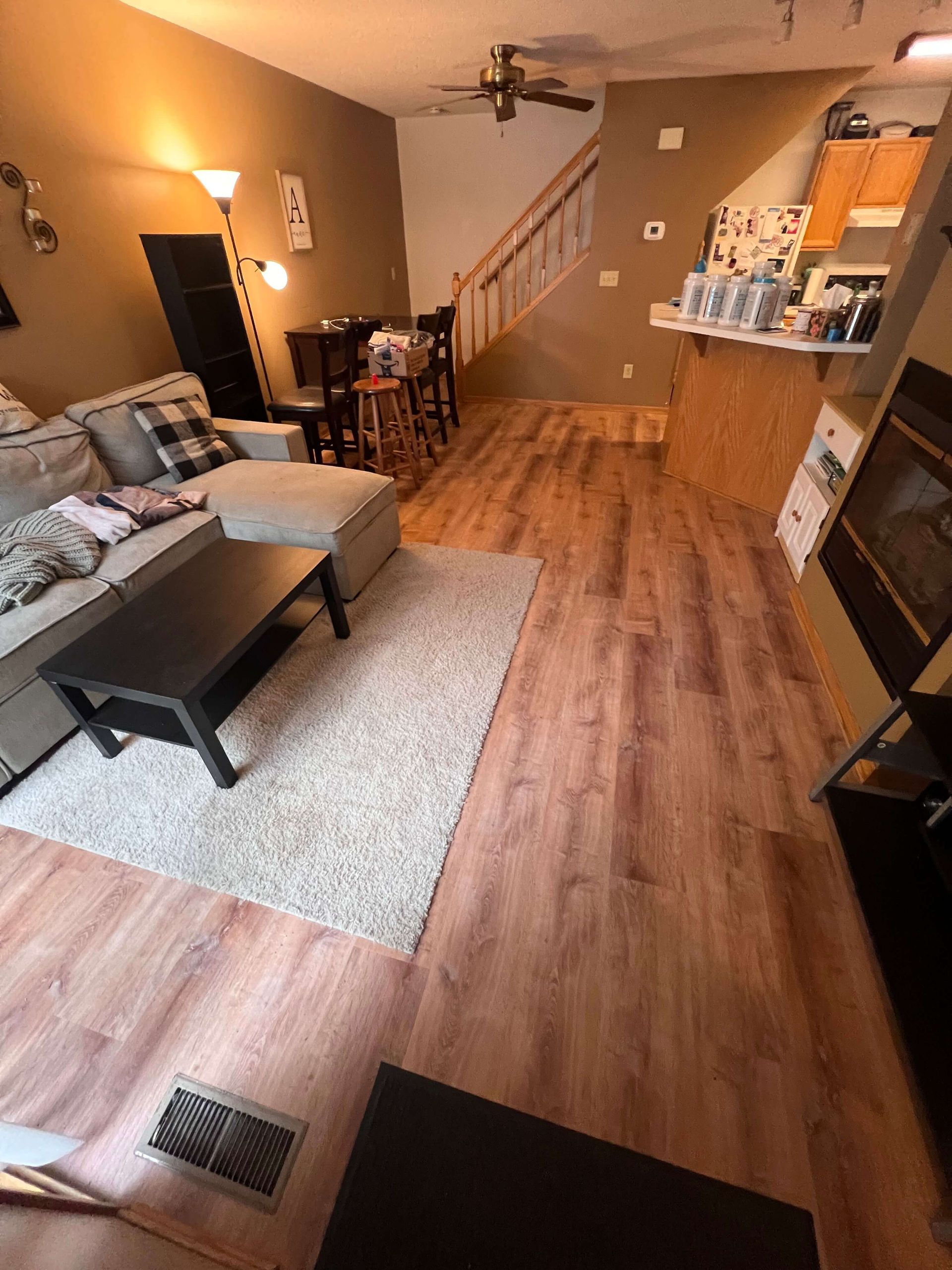 Flooring installation