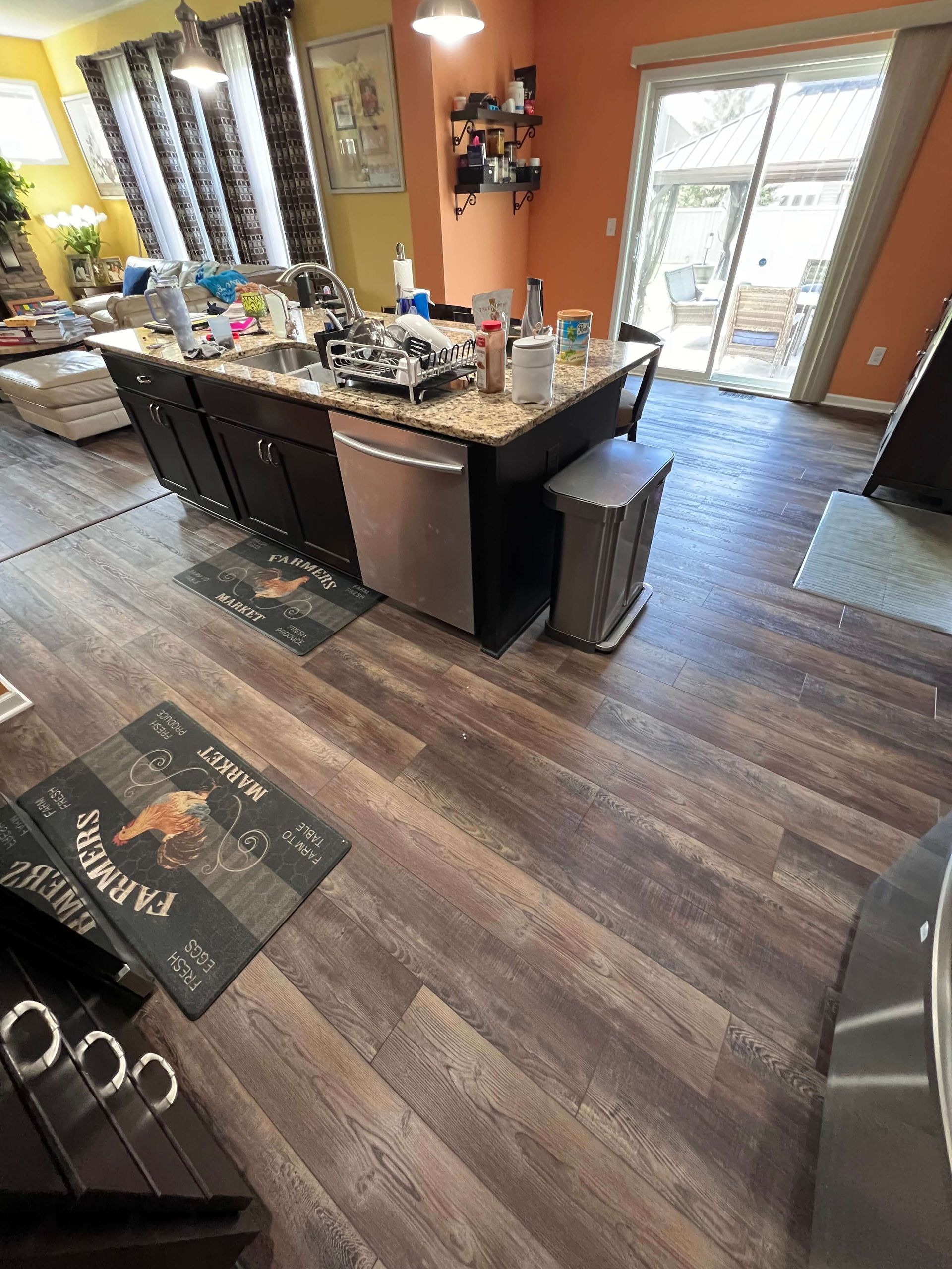 ardwood flooring and stair remodel in Elk River MN