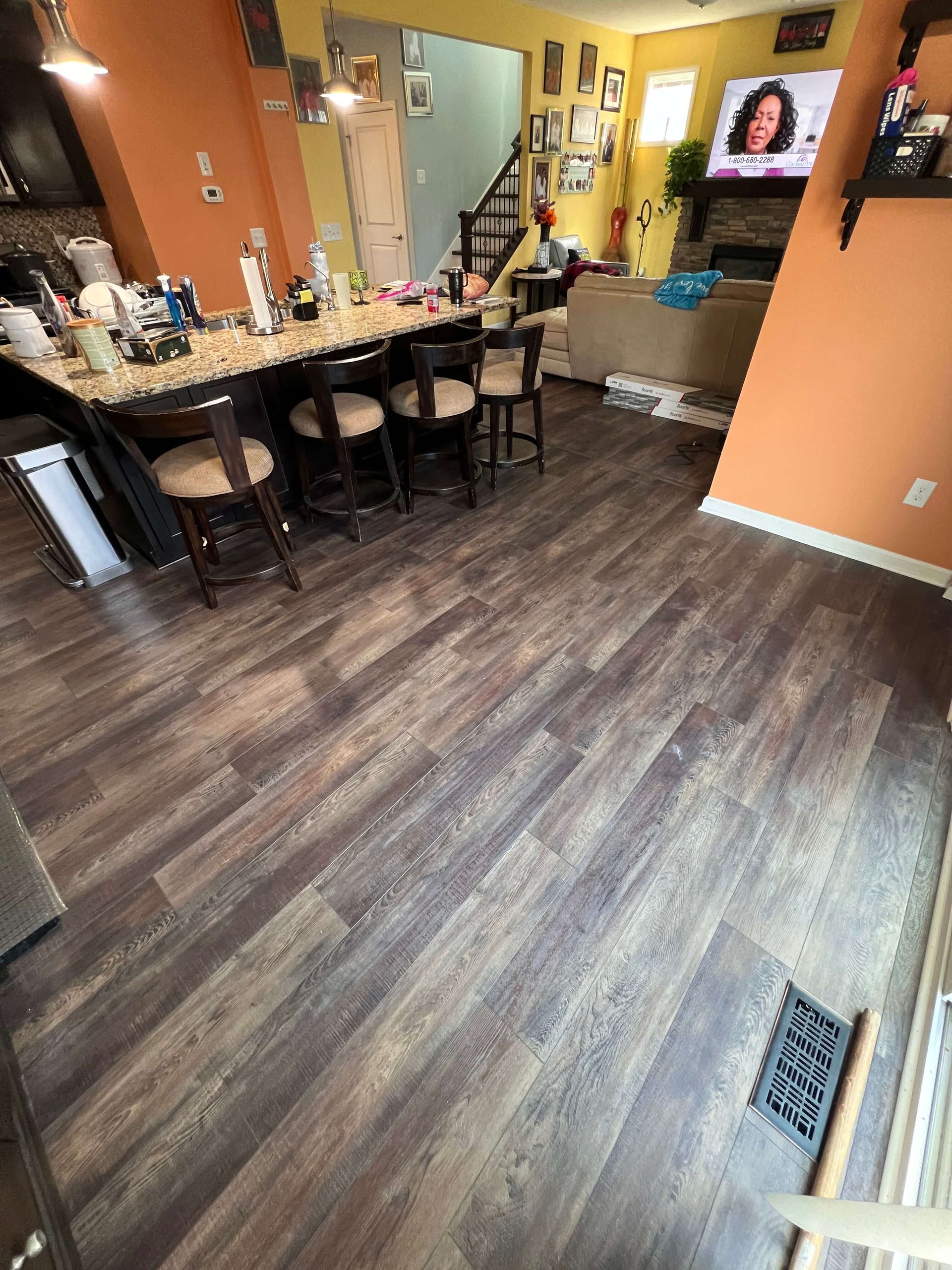 Vinyl floors