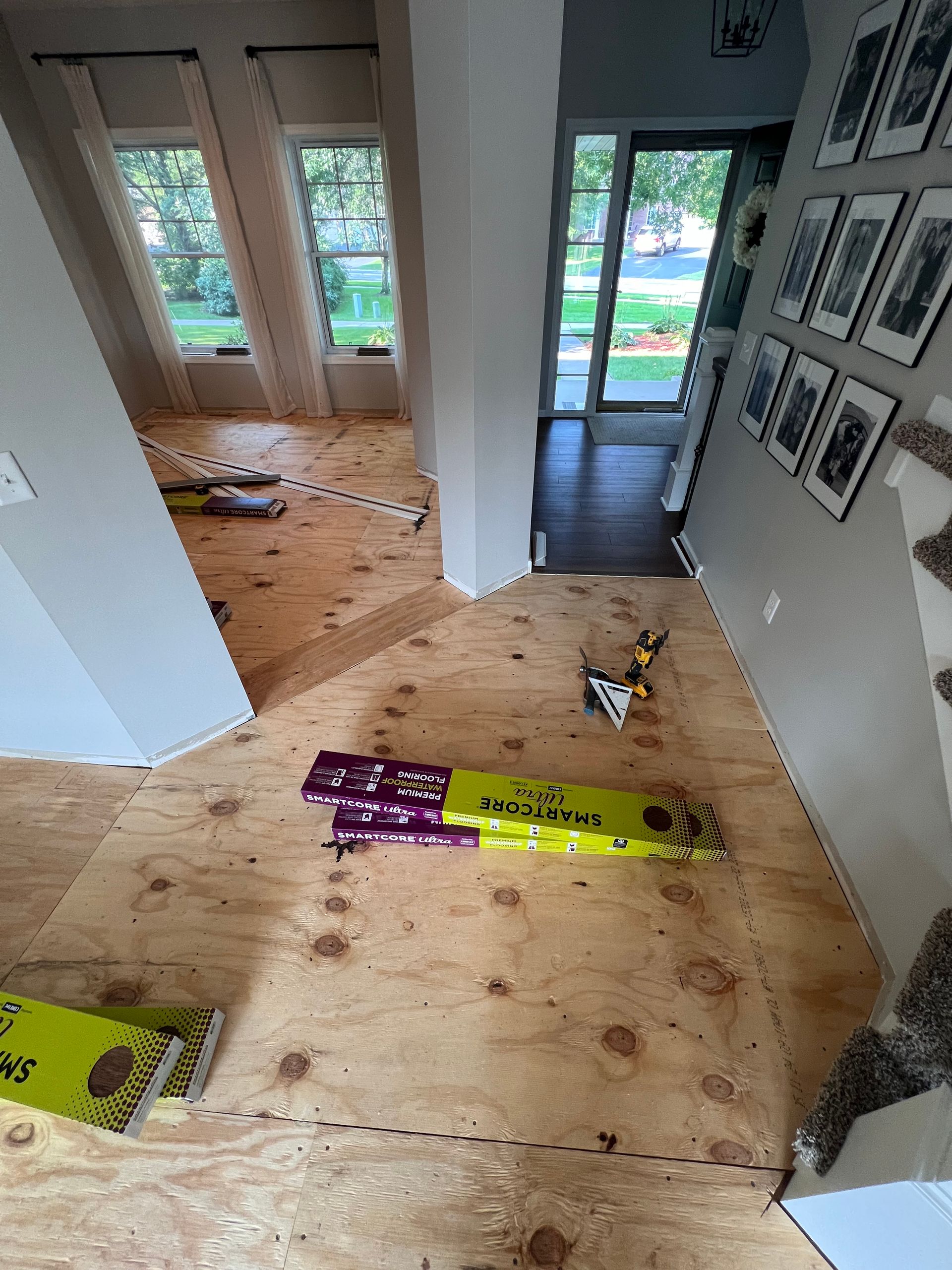 Waterproof floors install In Cambridge