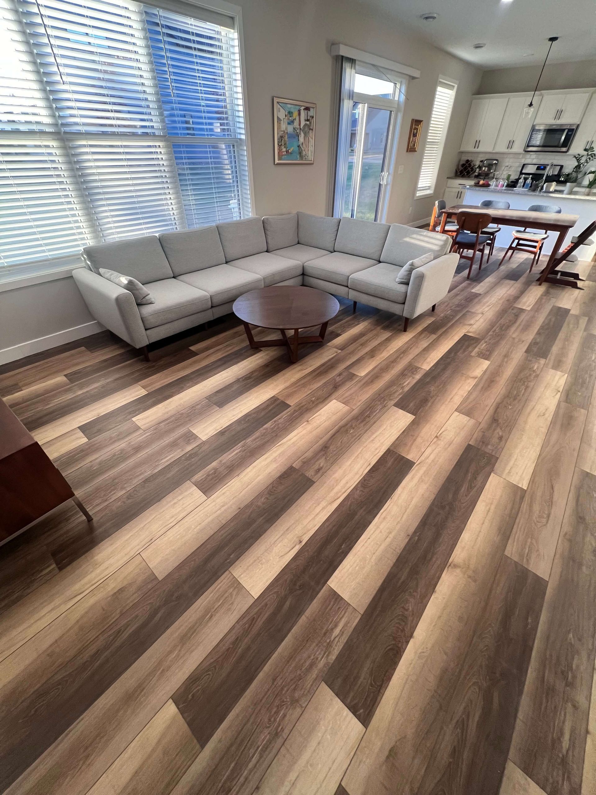 Lvt floors install in Lino Lakes, MN