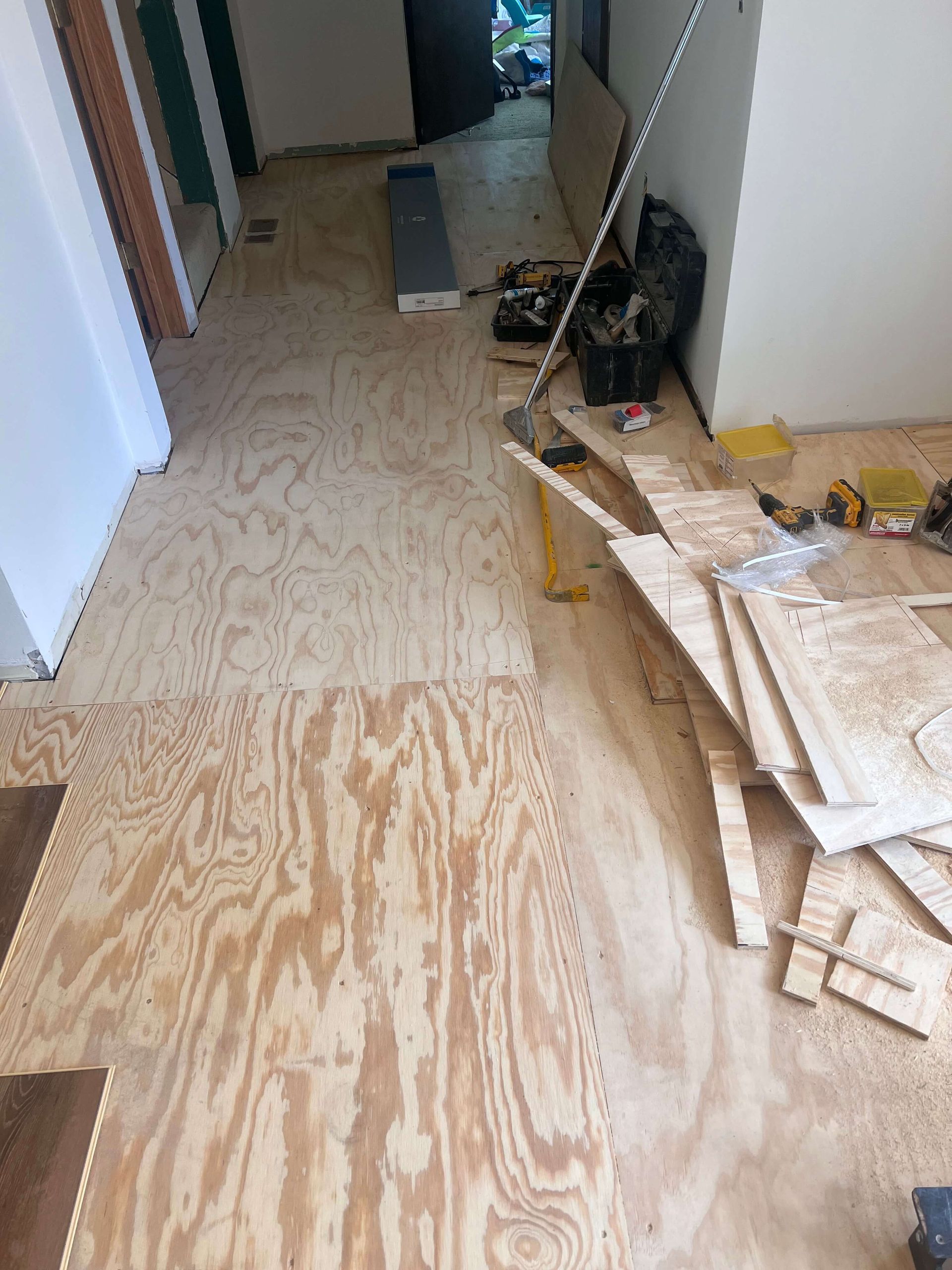 “Subfloor leveling and repair service in Andover MN”