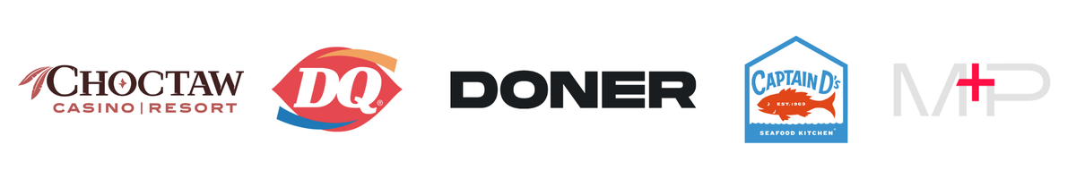 Doner Advertising, Captain D's, DQ, Choctaw Casino, Merkley + Partners