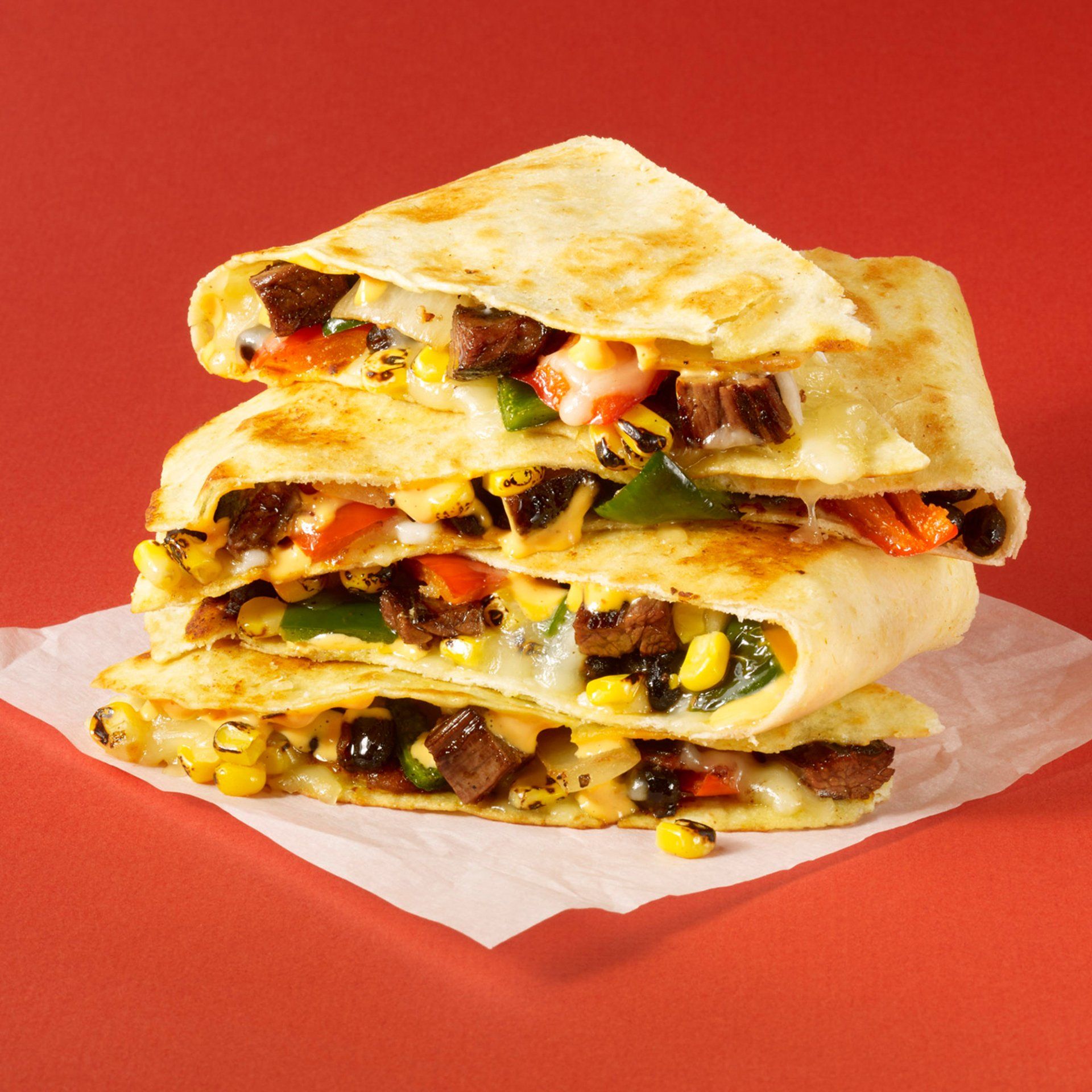 Food Photographer Rusty Hill Spicy Steakhouse quesadillas
