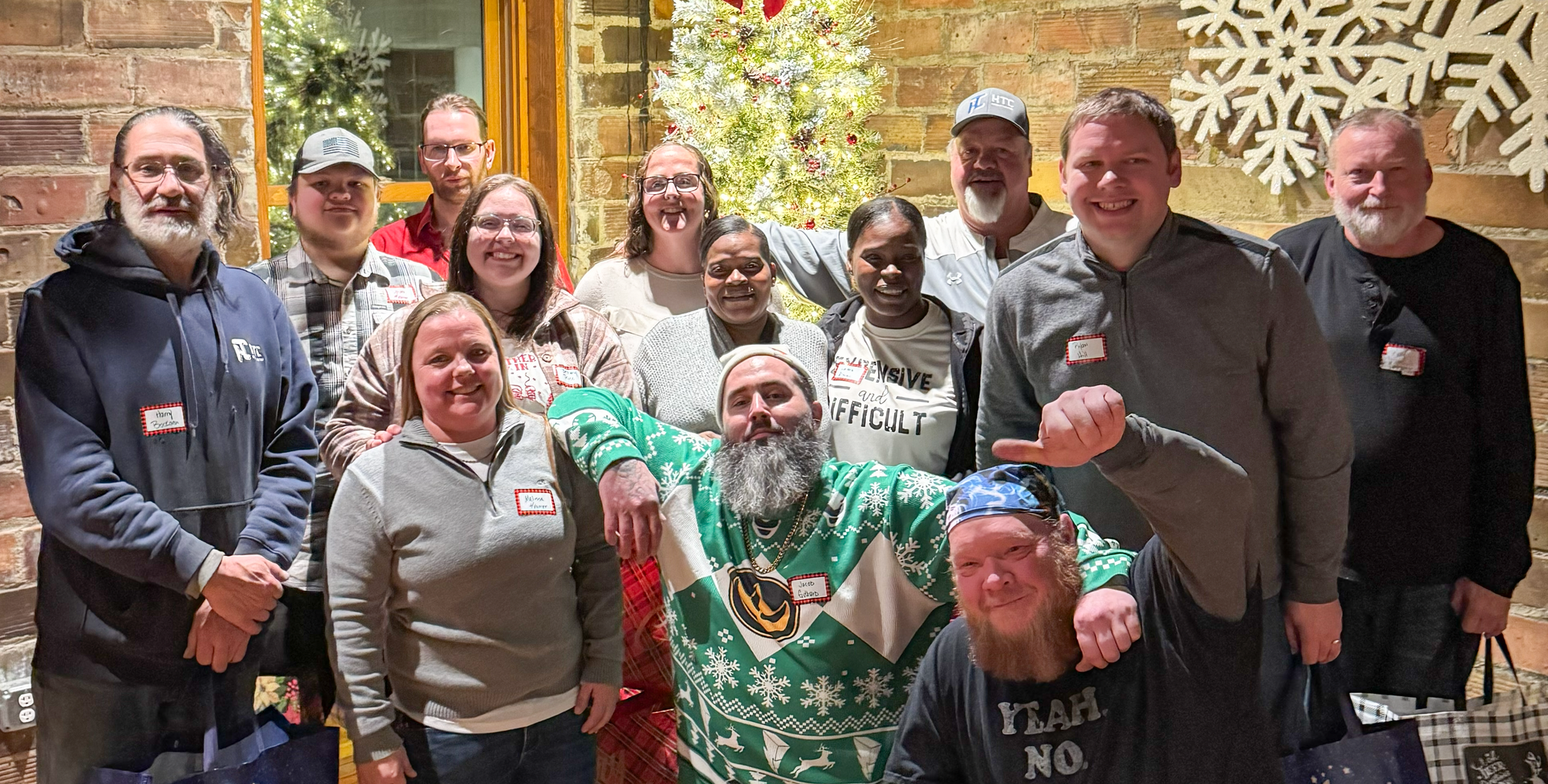 Christmas party employees