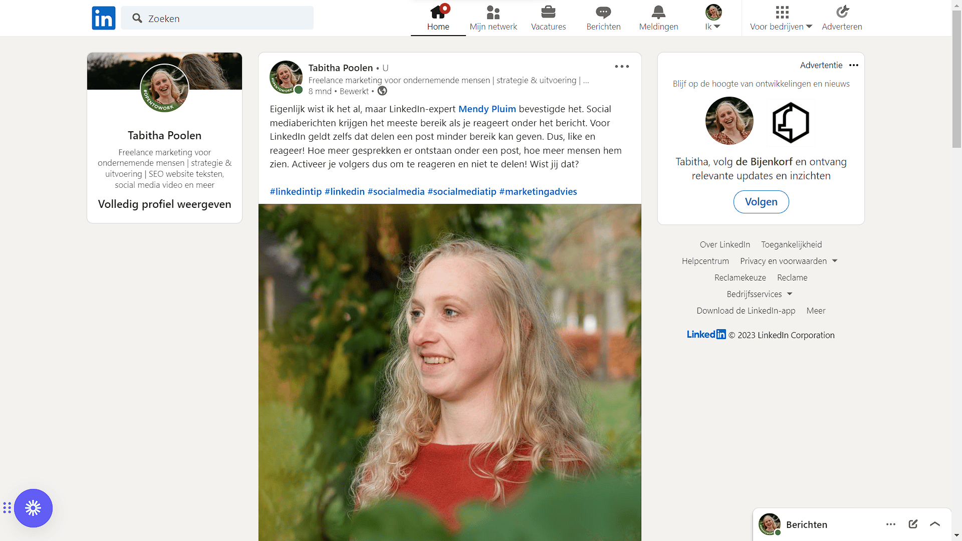 Learning LinkedIn deel waardevolle tips