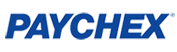 Paychex logo in blue. The word
