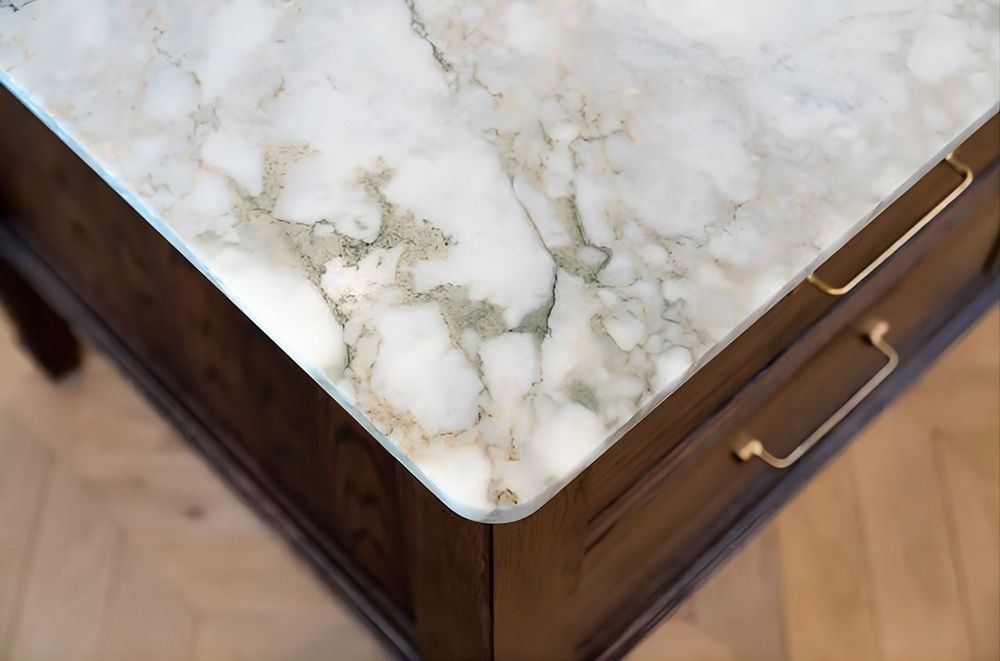 Corner of A Stone Benchtop