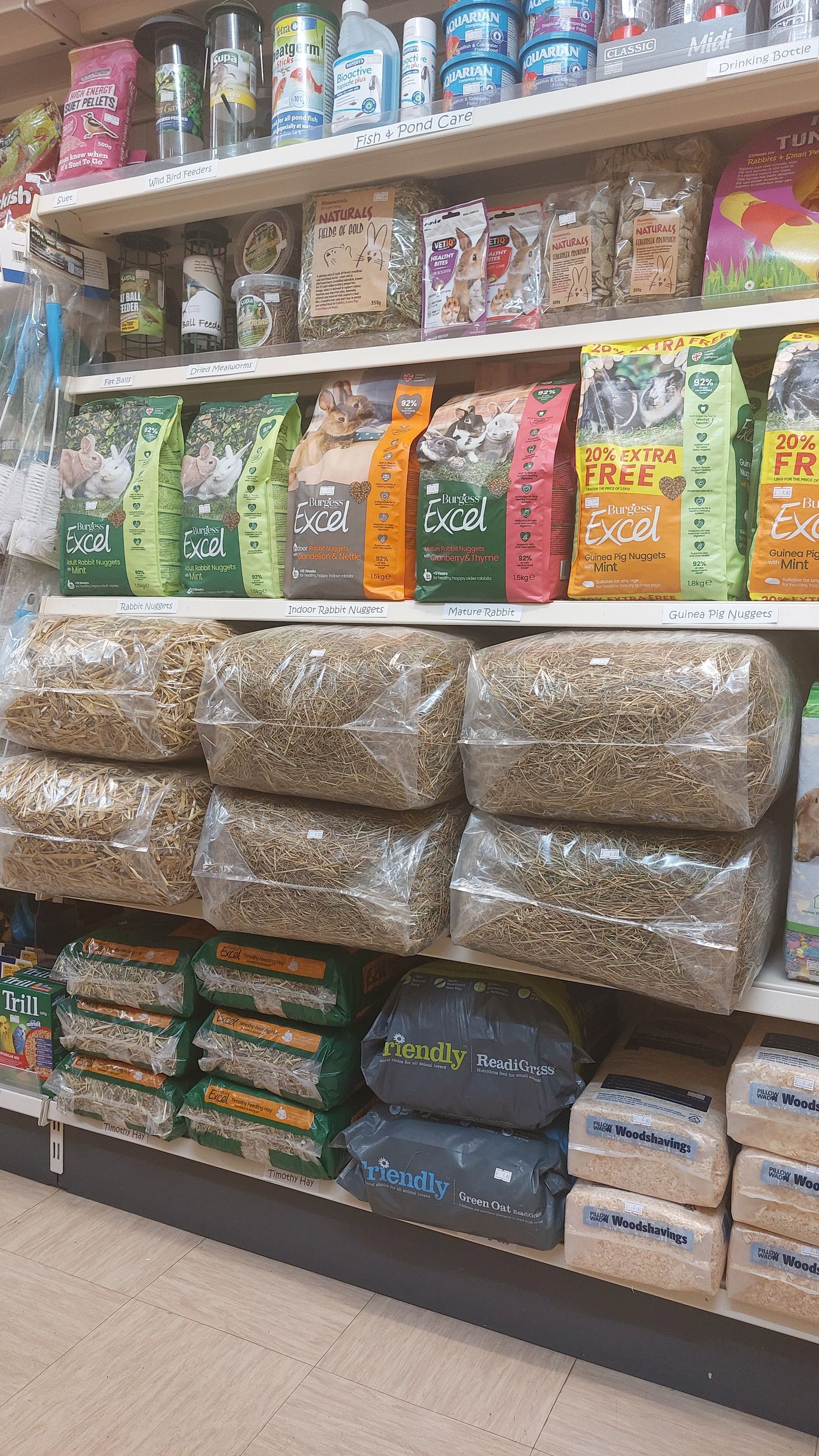 Pet supplies.