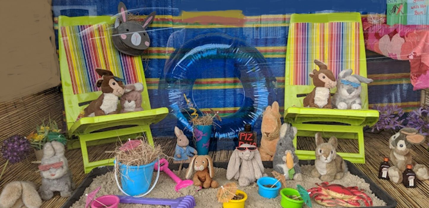 Pet Hotel, rabbits, guinea pigs, hamsters.