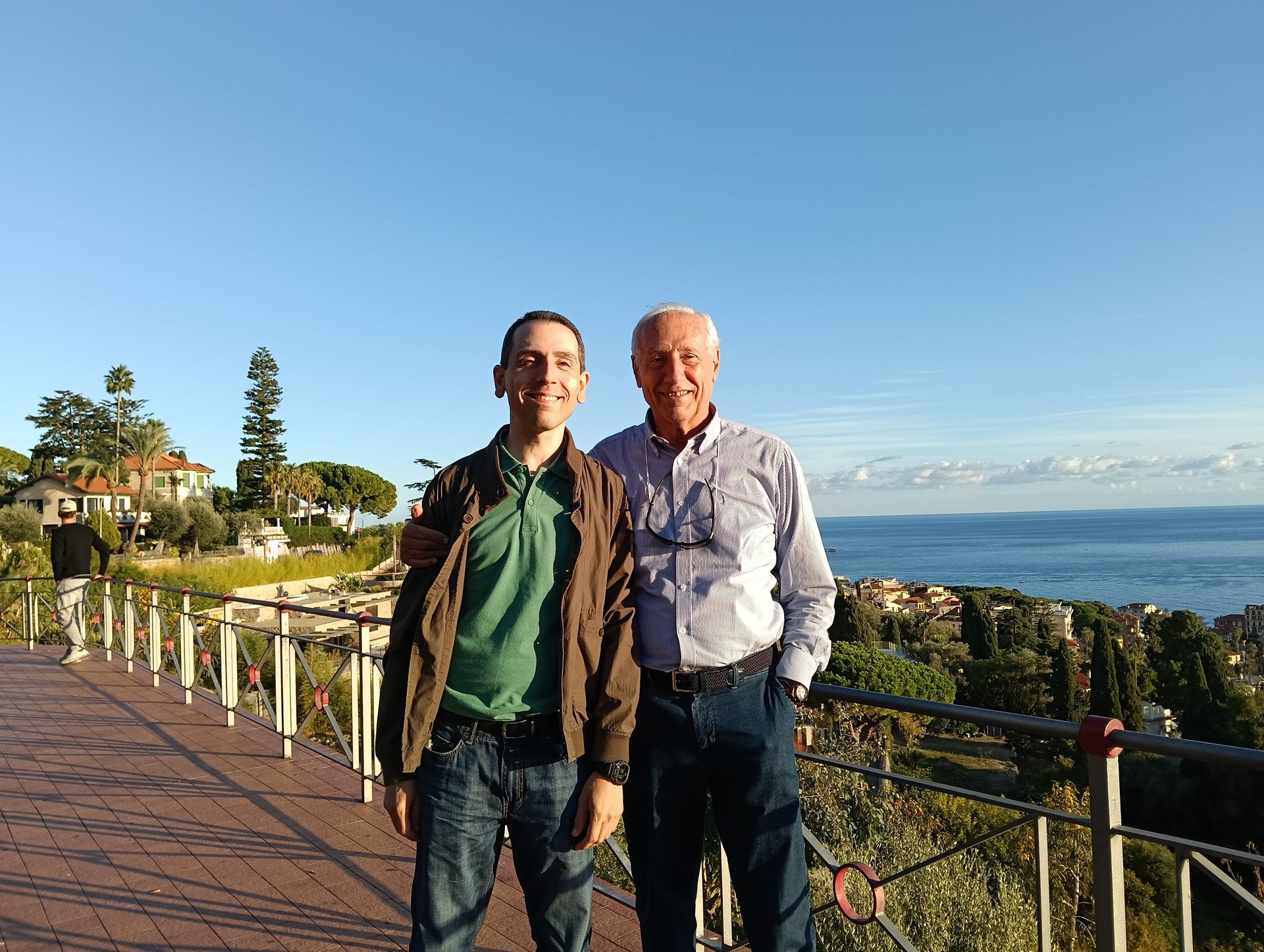 Da Bordighera
l'ultima giornata estiva
Federico e Andrea