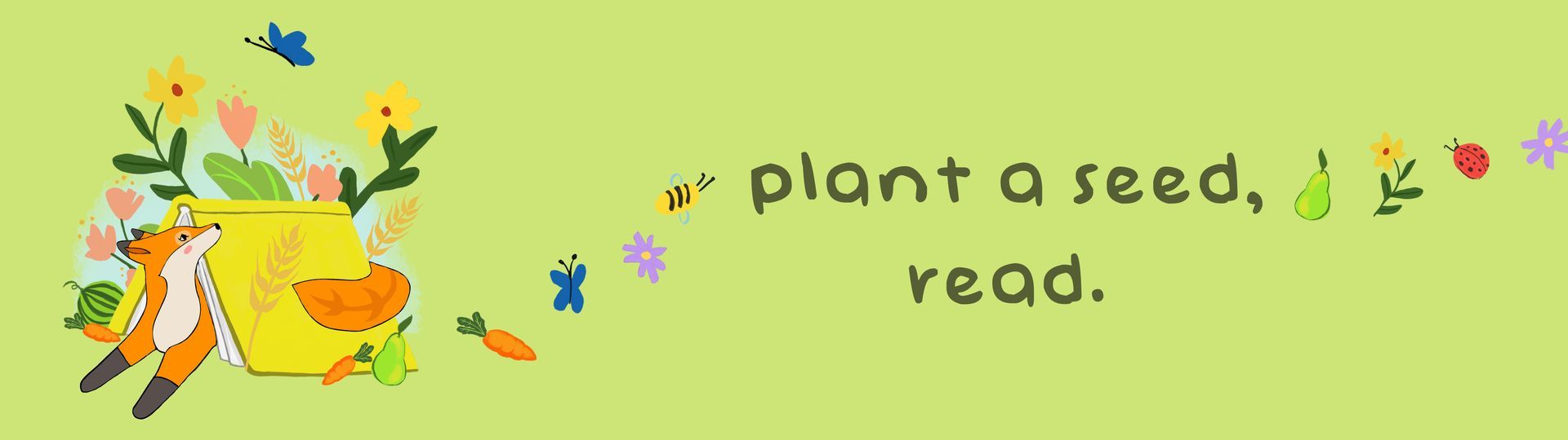 Summer Reading Logo of Mazey under a book with flowers