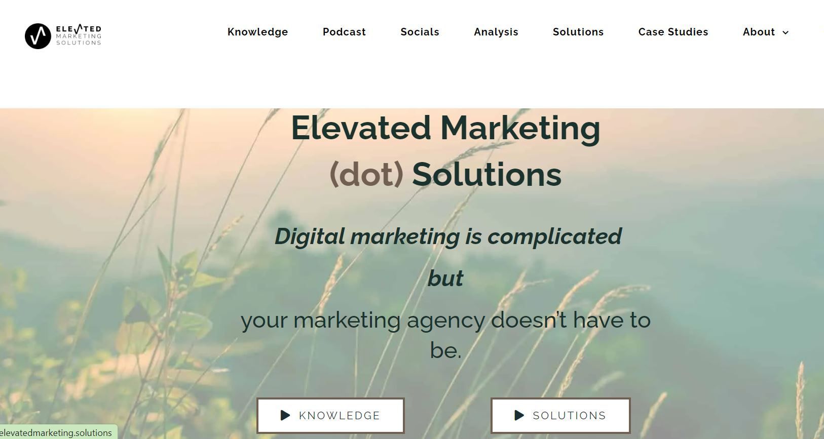 Elevated marketing solutions 
