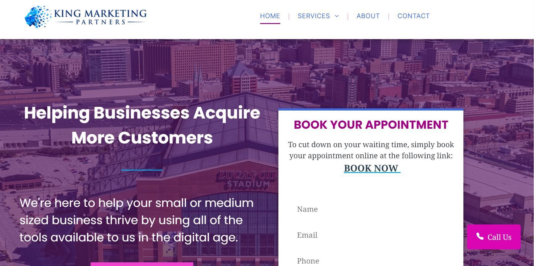 King marketing partners seo agency in indianapolis