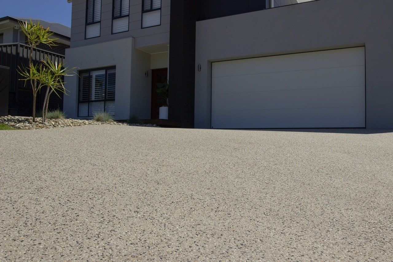 Exterior of a Modern House — Easy Mix Concrete in Berkeley Vale, NSW
