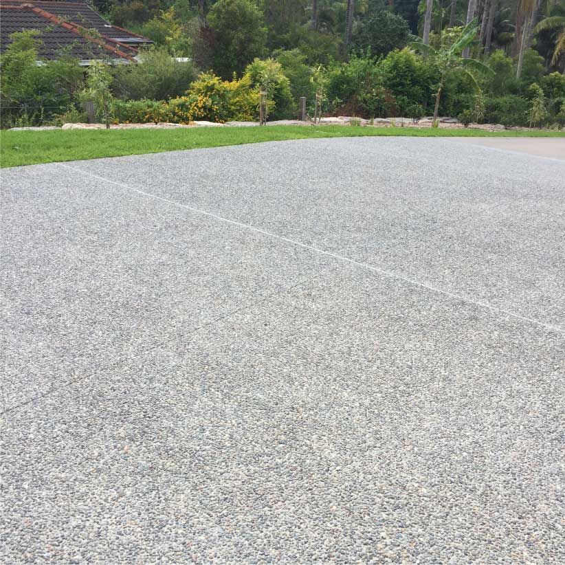 Gravel-textured Pavement — Easy Mix Concrete in Berkeley Vale, NSW