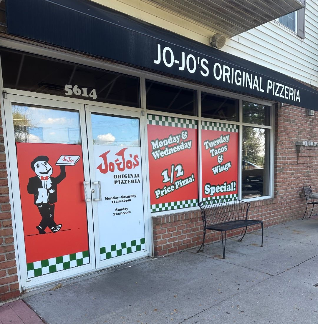 Jo-Jo's Original Pizzeria - Located in Sylvania, Ohio at Mayberry Square