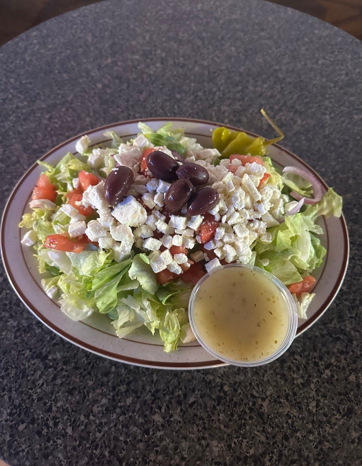 Greek Salad at Jo-Jo's Original Pizzeria