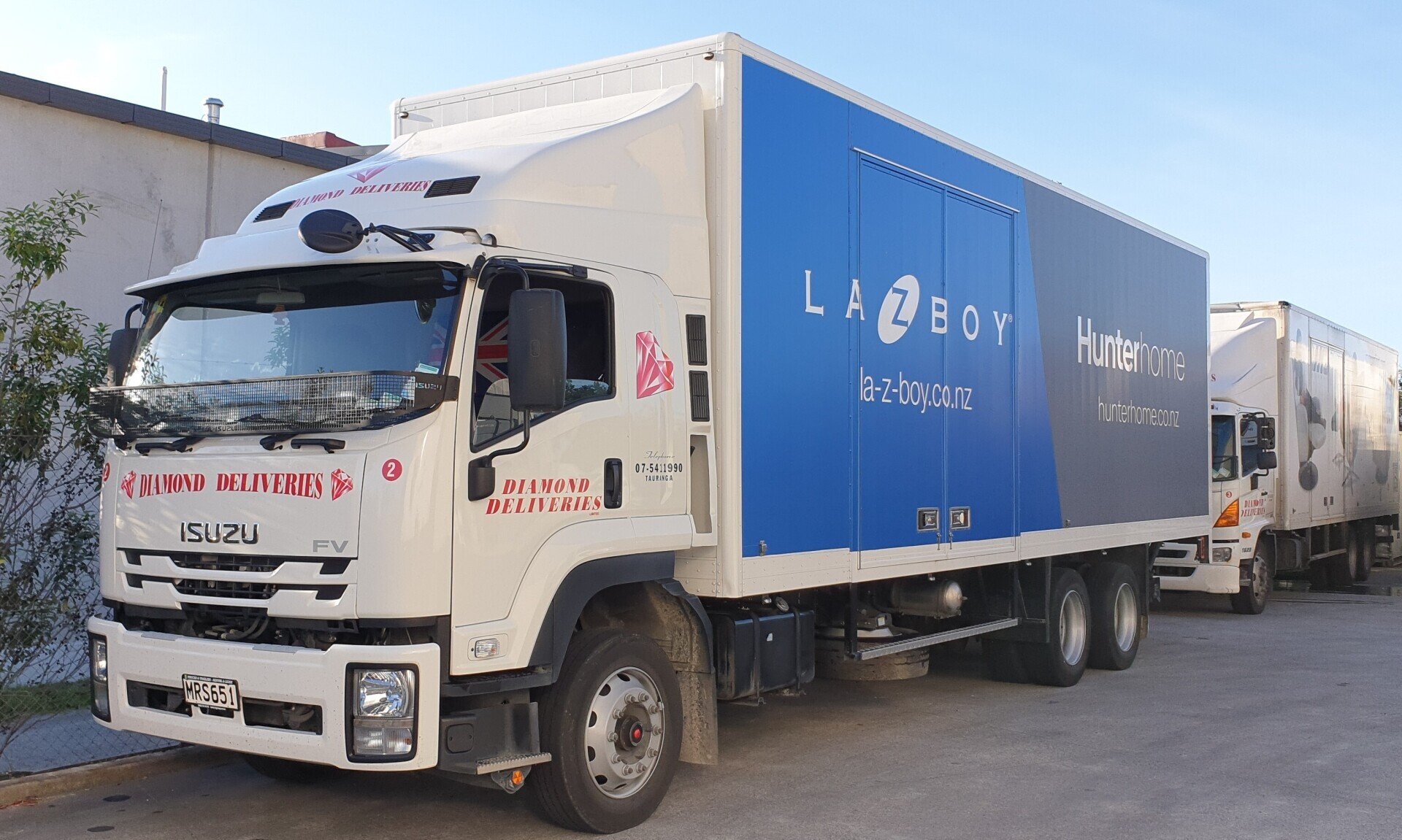 Transport service North Island Diamond Deliveries Ltd