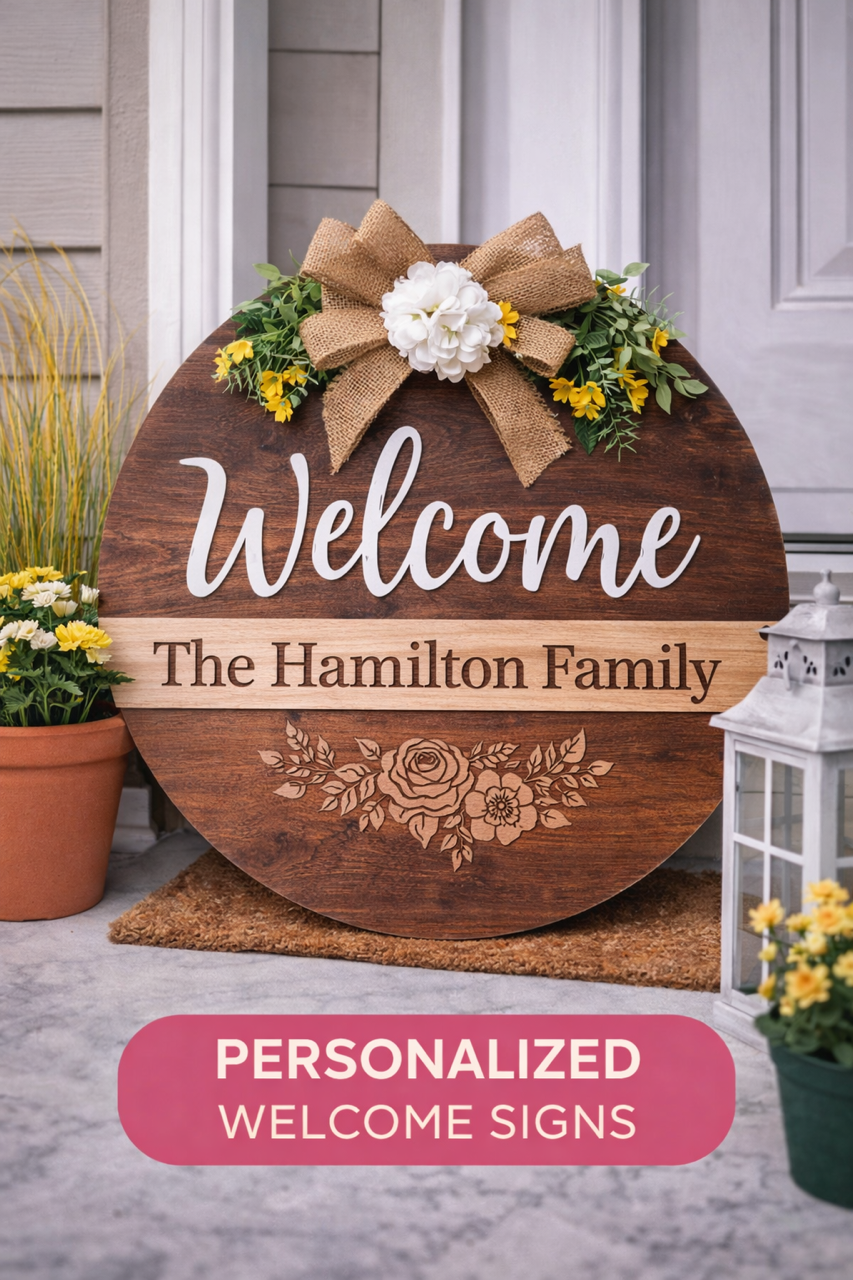 Personalized Welcome Signs
