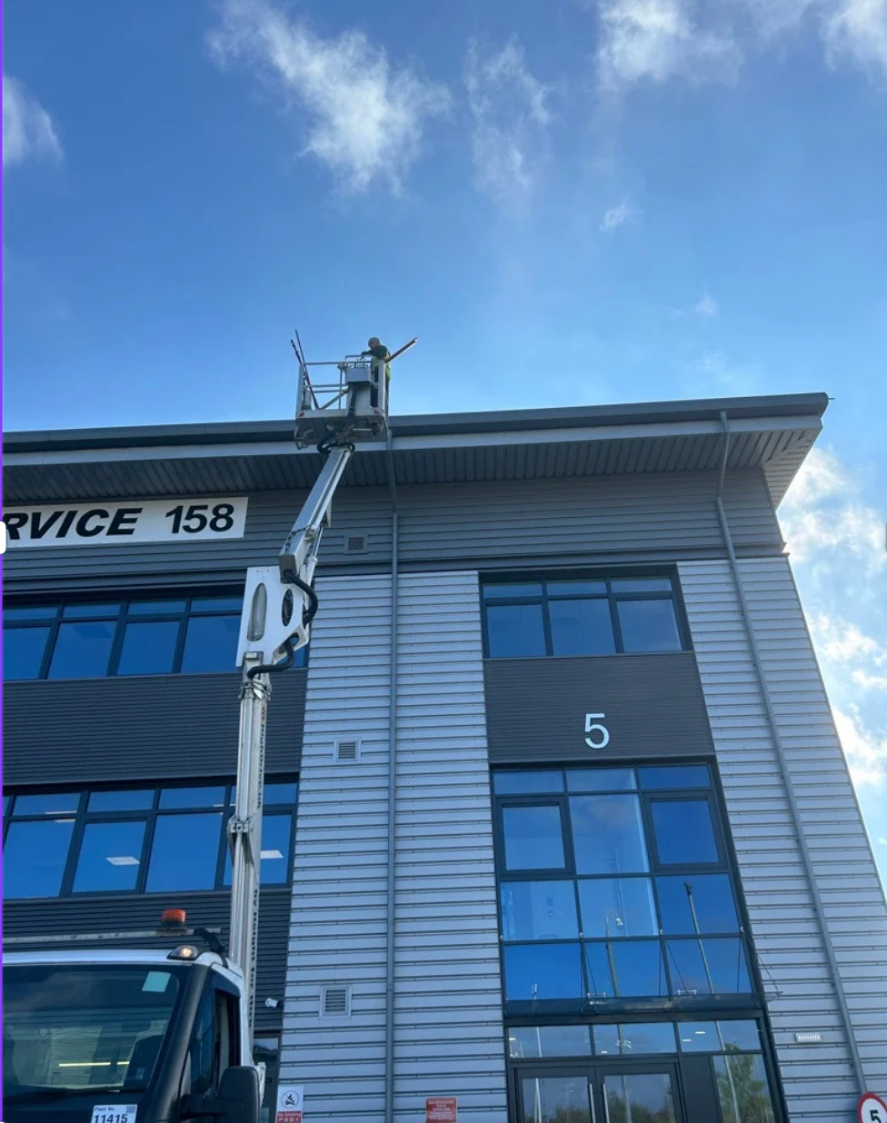 commercial gutter cleaning stafford