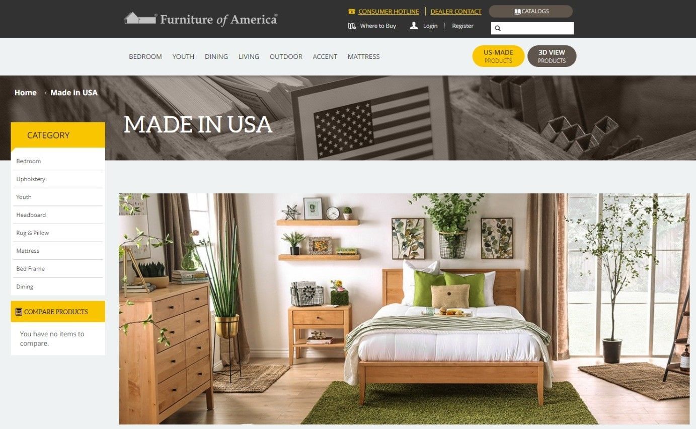Furniture of America Link