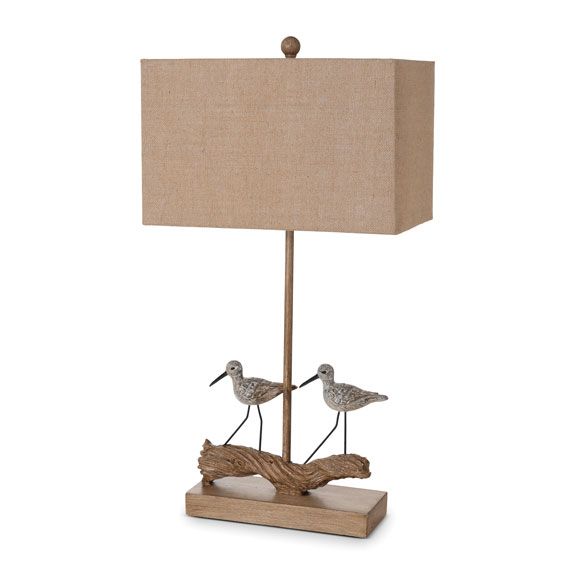 Piper
28” Piper Coastal Table Lamp, Distressed Brown