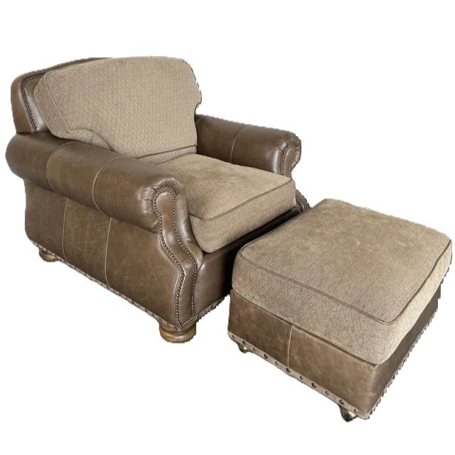 Used Tommy Bahama Dark Rattan Club Chair in Fort Myers FL