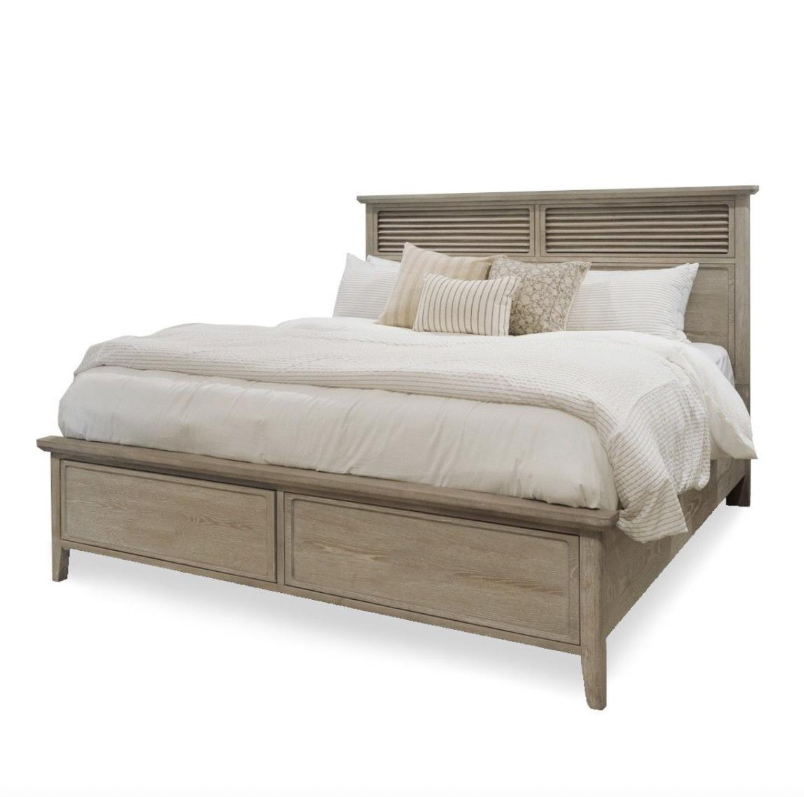 Glazed driftwood bed